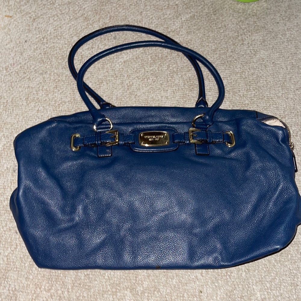 Dark Blue Michael Kors Purse